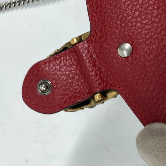 GUCCI Red Shoulder Bag - Picture 12 of 13